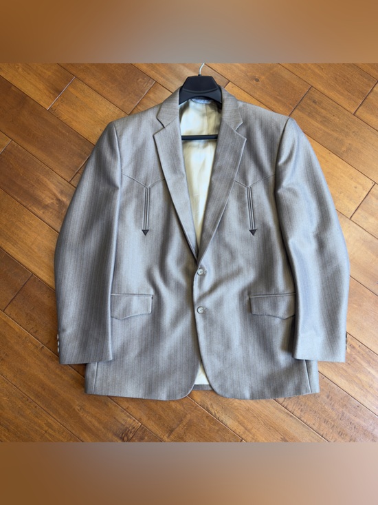 Silverado Other - Silverado USA Light Gray Men’s Blazer Jacket - Two-Button Sport Coat